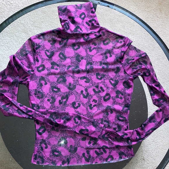 ♻️ Turtleneck iridescent purple - Picture 1 of 6